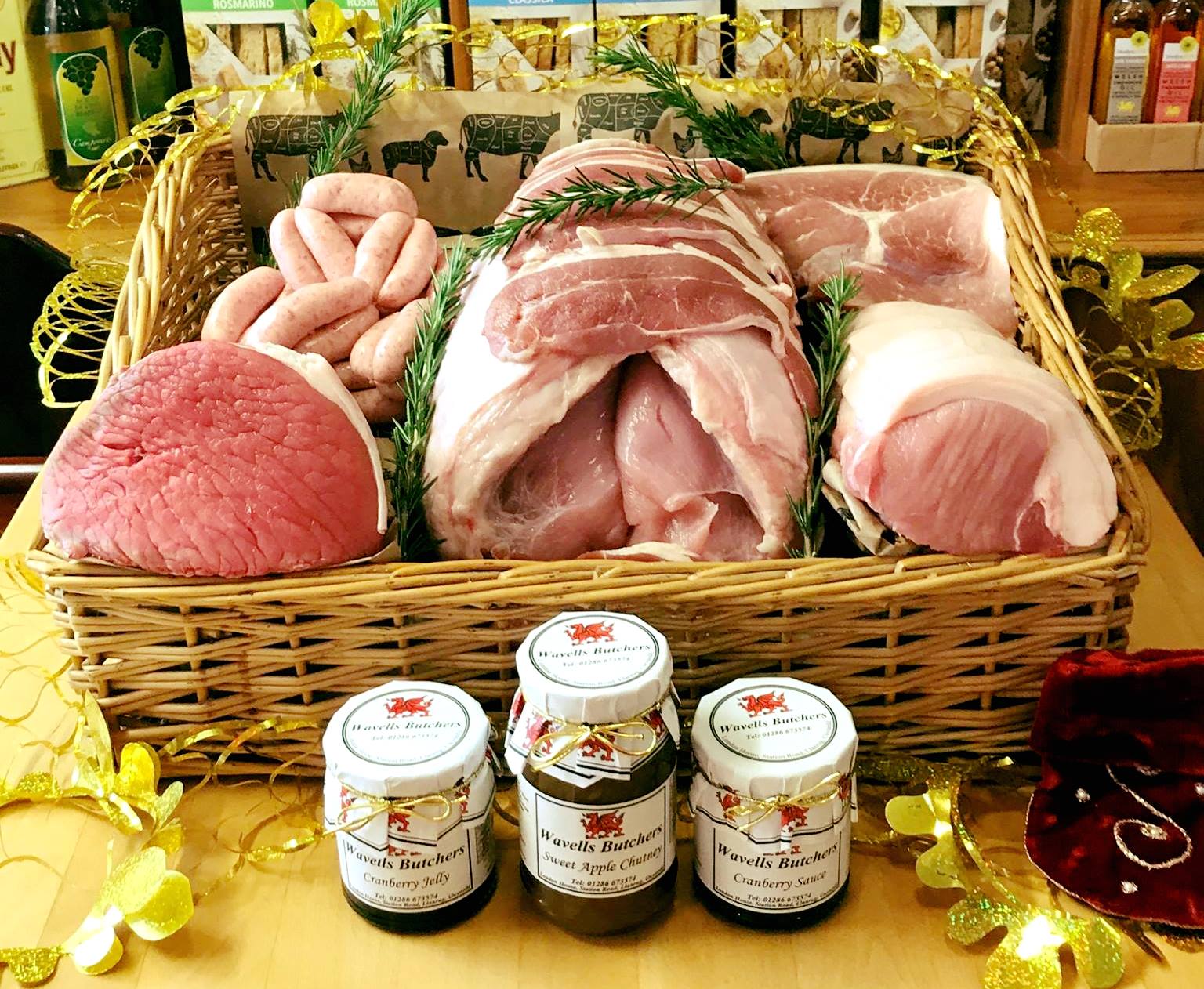 £100 CHRISTMAS MEAT BOX Wavells